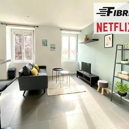 Tres Beau T2 42M2 Lumineux, Moderne Et Renove Avec Fibre Apartment Belfort Exterior photo