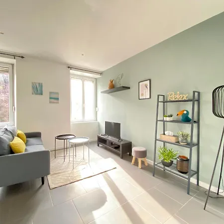 Tres Beau T2 42M2 Lumineux, Moderne Et Renove Avec Fibre Apartment Belfort Exterior photo